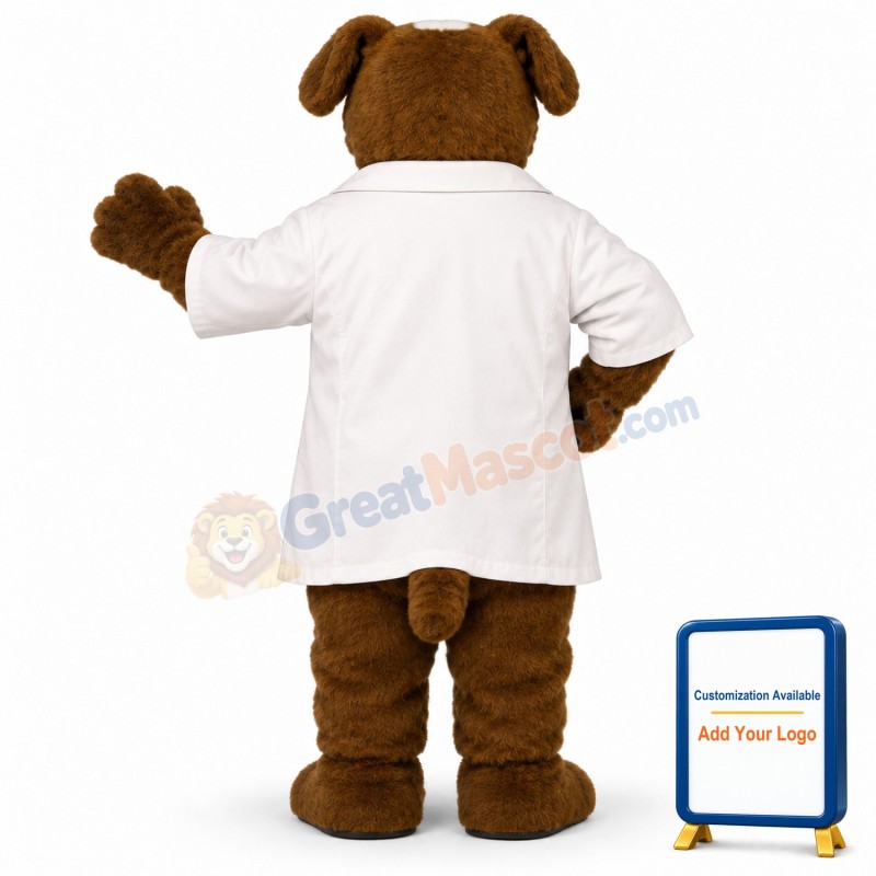 Dr. Bernardw-Coat Lightweight Mascot Costume