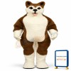 Brown Husky Lightweight Mascot Costume