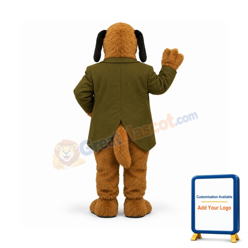 Doggie Dog w-Suit Lightweight Mascot Costume