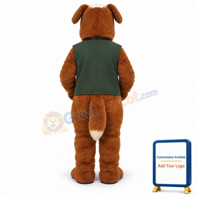 Rescue Roverw-Barrel & Vest Lightweight Mascot Costume