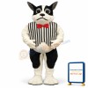 Harrington w-Vest & Tie Lightweight Mascot Costume