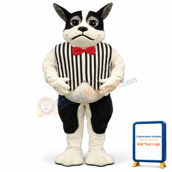 Harrington w-Vest & Tie Lightweight Mascot Costume