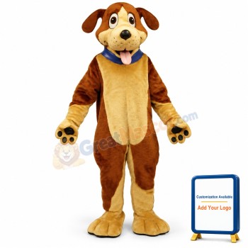 Ben Beagle w-Collar Lightweight Mascot Costume