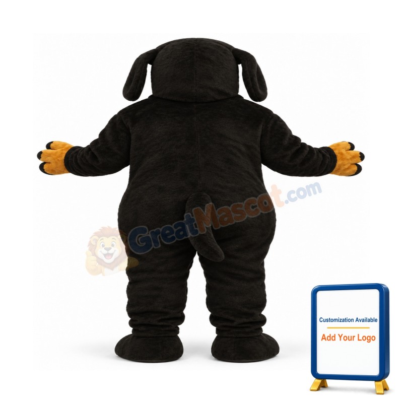 Dobie Dog Lightweight Mascot Costume