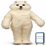 Sam Samoyed Lightweight Mascot Costume