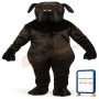 Newfoundland Dog Lightweight Mascot Costume