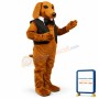 Dachshund w-Vest & Tie Lightweight Mascot Costume