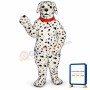 Dalmatian Lightweight Mascot Costume