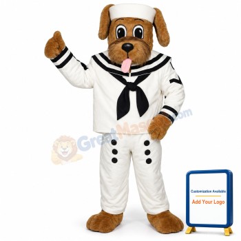 Sailor Dog Lightweight Mascot Costume