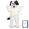 White Puppy Lightweight Mascot Costume