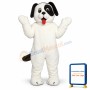 White Puppy Lightweight Mascot Costume