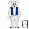 Bucktooth Dog w-vest Lightweight Mascot Costume