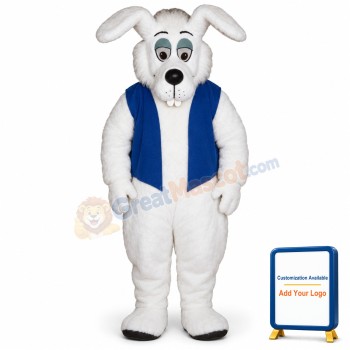 Bucktooth Dog w-vest Lightweight Mascot Costume