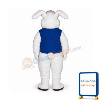 Bucktooth Dog w-vest Lightweight Mascot Costume
