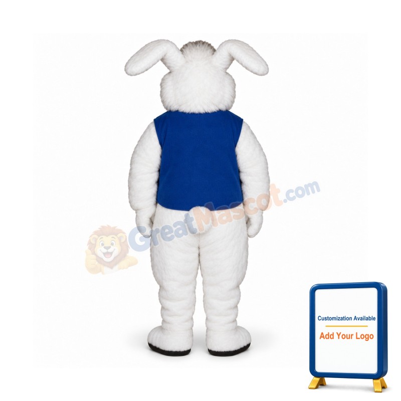 Bucktooth Dog w-vest Lightweight Mascot Costume