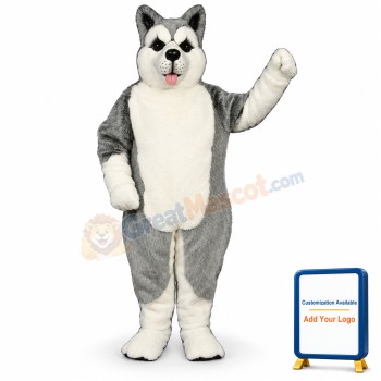Siberian Husky Lightweight Mascot Costume