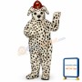 Dalmatian w-hat Lightweight Mascot Costume