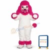 Pink Poodle Lightweight Mascot Costume