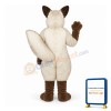 Gray Fox Lightweight Mascot Costume