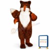 Red Fox Lightweight Mascot Costume