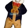 Sly Fox w-top hat Lightweight Mascot Costume