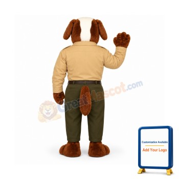 Sheriff Snoop Lightweight Mascot Costume