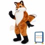 Fancy Fox Lightweight Mascot Costume