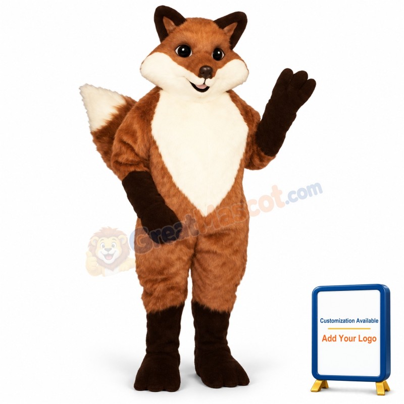 English Fox Lightweight Mascot Costume