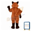 English Fox Lightweight Mascot Costume