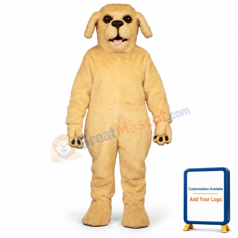 Golden Lab Lightweight Mascot Costume
