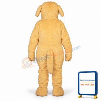 Golden Lab Lightweight Mascot Costume