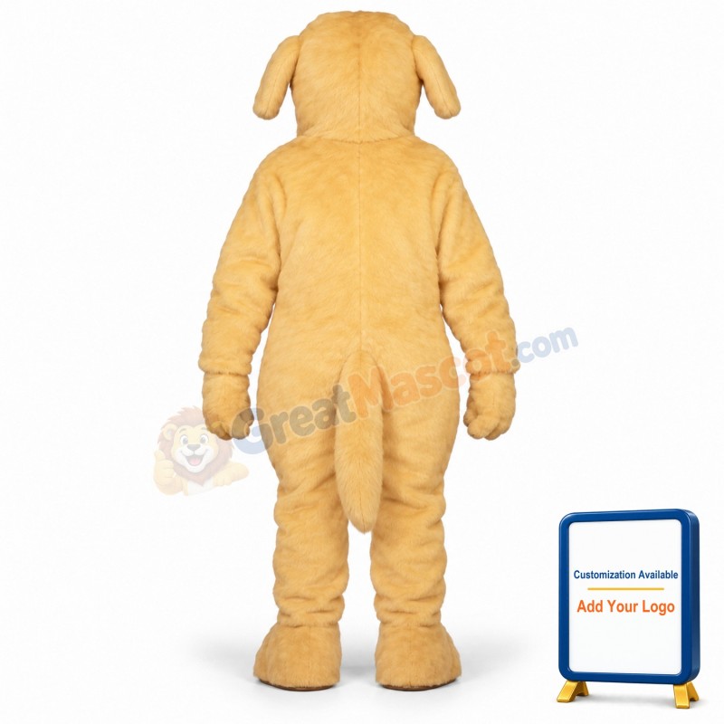 Golden Lab Lightweight Mascot Costume
