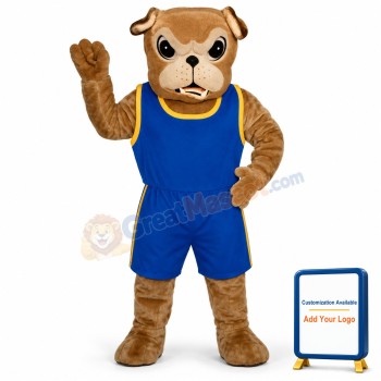 Bullie Bulldog w-Jog Suit Lightweight Mascot Costume