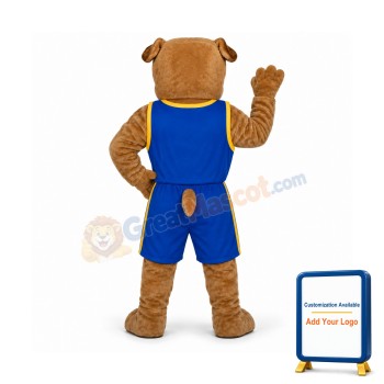 Bullie Bulldog w-Jog Suit Lightweight Mascot Costume