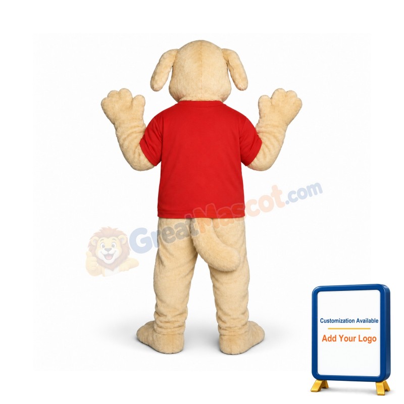 Rah Rah Dog w-Shirt Lightweight Mascot Costume