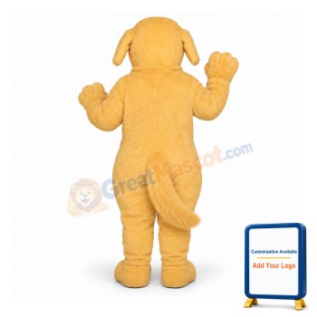 Blonde Dog Lightweight Mascot Costume