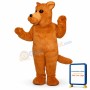 Orange Dog Lightweight Mascot Costume
