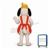 Gertie Greyhound w-Apron & Hat Lightweight Mascot Costume