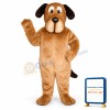 Educated Dog w-Glasses Lightweight Mascot Costume