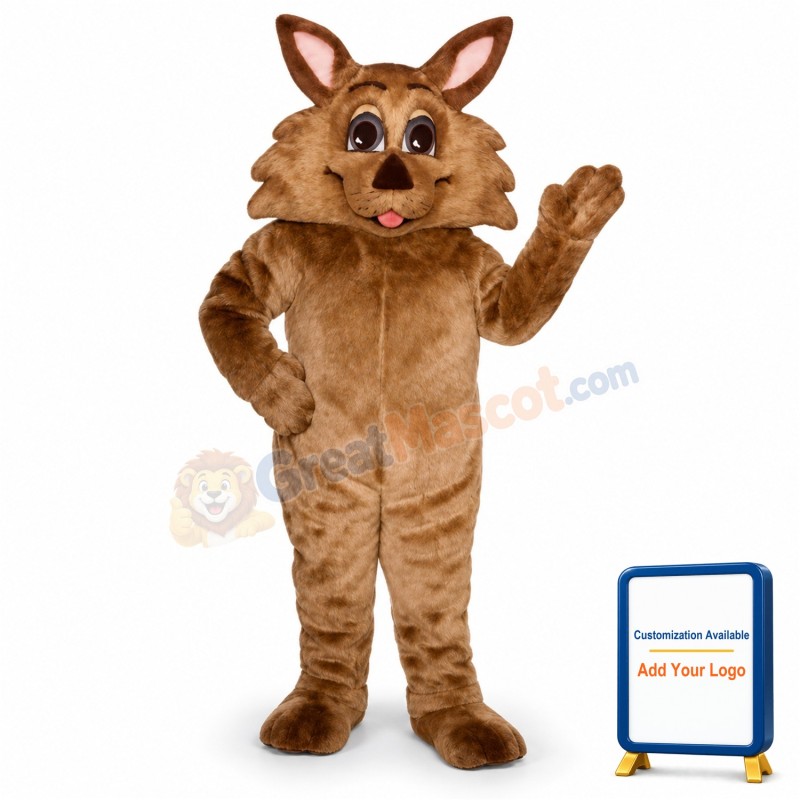 Wild Coyote Lightweight Mascot Costume