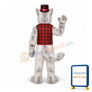Bad Wolf w-Hat & Vest Lightweight Mascot Costume