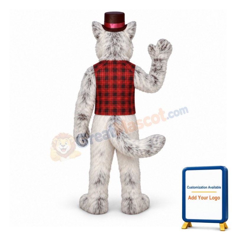 Bad Wolf w-Hat & Vest Lightweight Mascot Costume