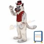 Bad Wolf w-Hat & Vest Lightweight Mascot Costume
