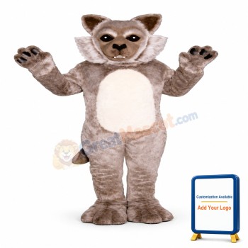 Timber Wolf Lightweight Mascot Costume
