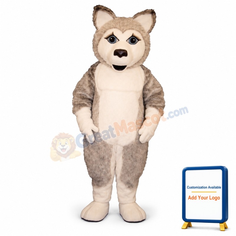Girl Wolf Lightweight Mascot Costume