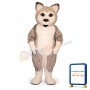 Girl Wolf Lightweight Mascot Costume
