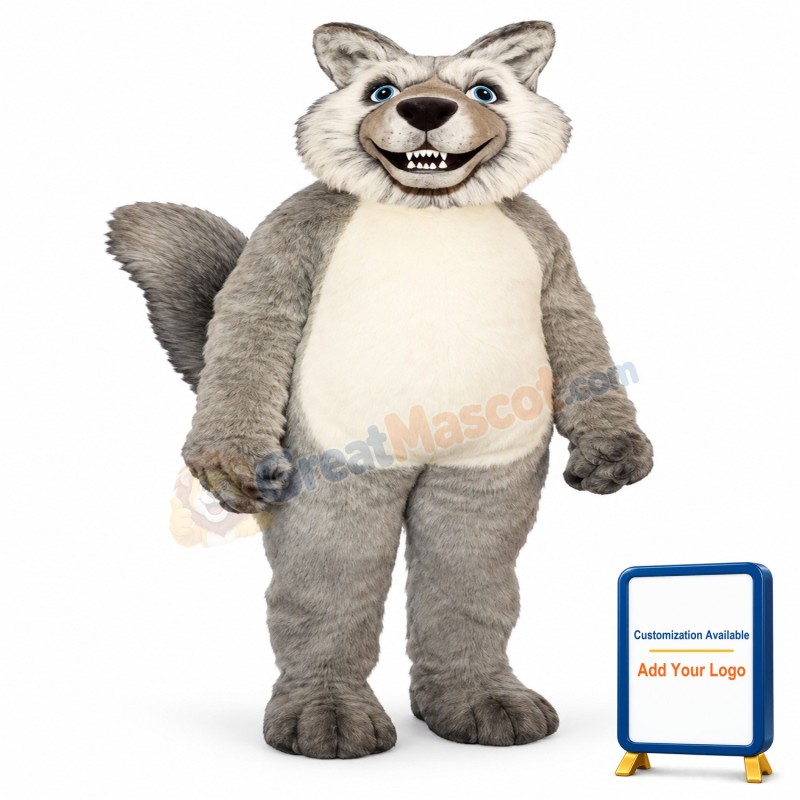 Smiling Wolf Lightweight Mascot Costume