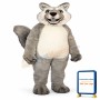 Smiling Wolf Lightweight Mascot Costume