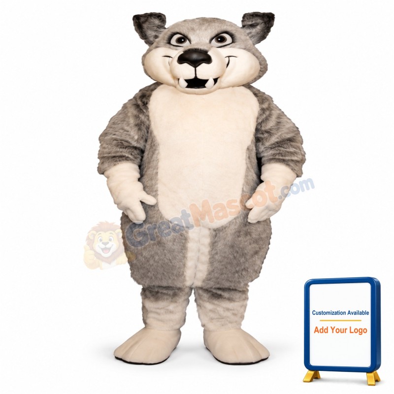 Charley Wolf Lightweight Mascot Costume