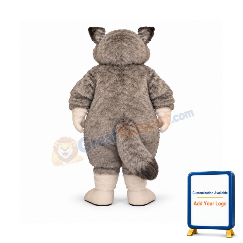 Charley Wolf Lightweight Mascot Costume